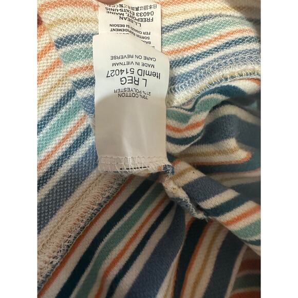 L.L. Bean Pullover Men’s Large Reg 1/4 Zip Comfort Stretch Performance Pique - Picture 6 of 6